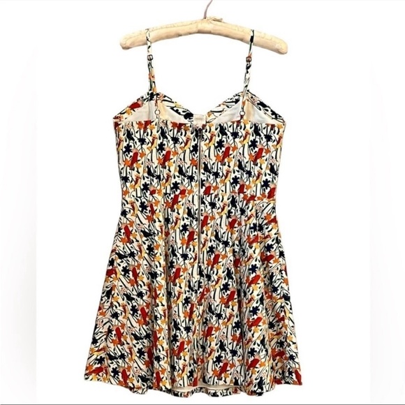 ALICE + OLIVIA Nella Bird Party Summer Dress Size 12 - Picture 5 of 15